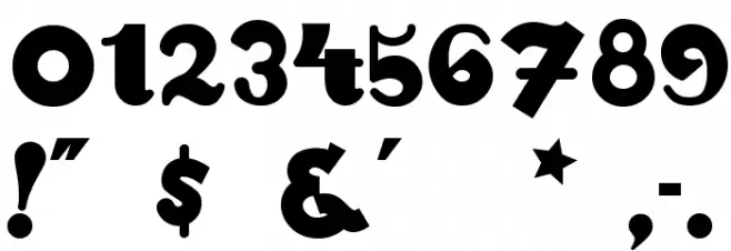 WalrusGumbo Font OTHER CHARS