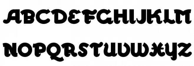 WalrusGumbo Schriftart Groß