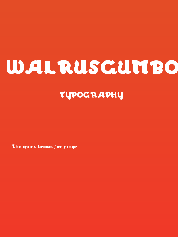 WalrusGumboNF Poster