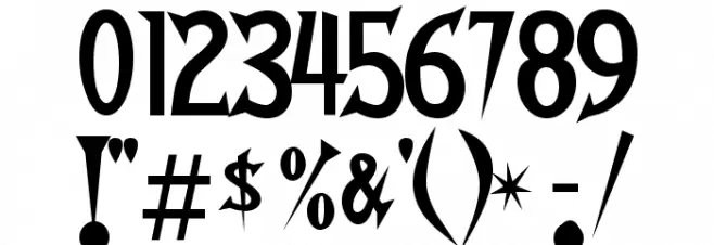 Walshes-Regular Font OTHER CHARS