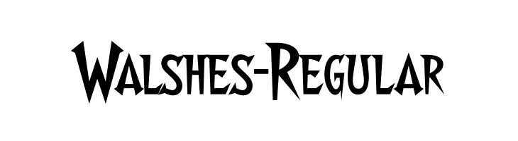 Walshes-Regular  لخطوط تنزيل