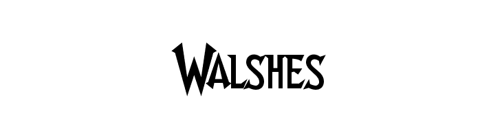 Walshes  नि: शुल्क फ़ॉन्ट्स डाउनलोड