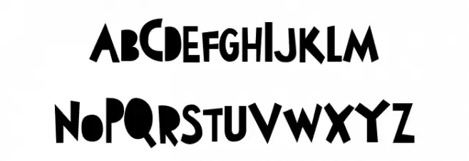 Walter Goes To America Font OTHER CHARS