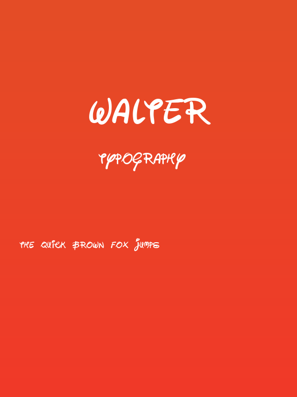 Walter Poster