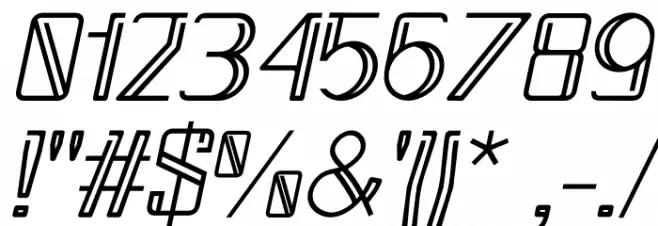 Walterson Italic Font OTHER CHARS