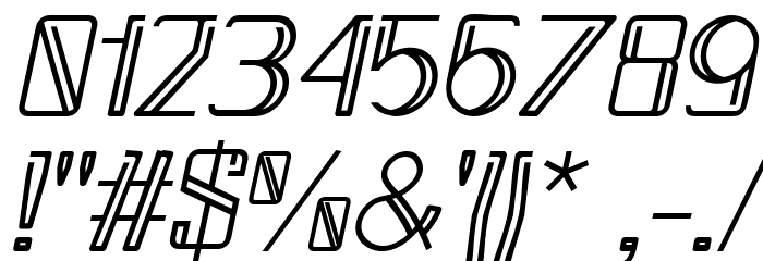 Walterson Italic Font OTHER CHARS