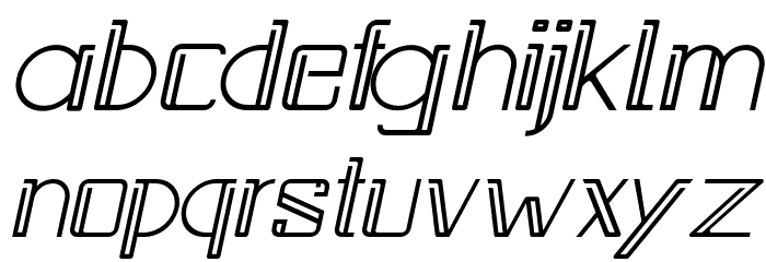 Walterson Italic Font LOWERCASE