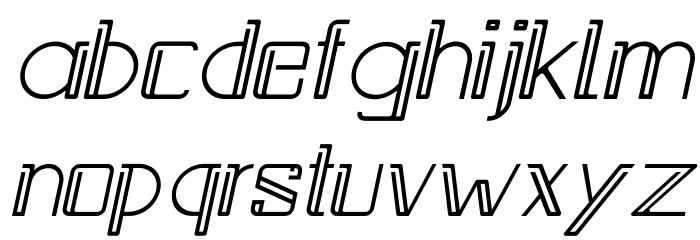 Walterson Italic Font LOWERCASE