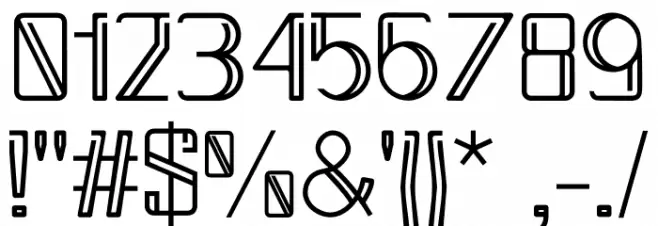 Walterson Font OTHER CHARS