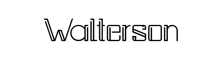 Walterson  免费字体下载