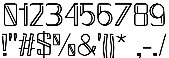 Walterson Font OTHER CHARS