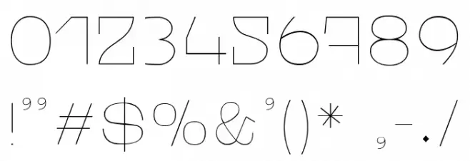 Walting Font Light Regular Font OTHER CHARS