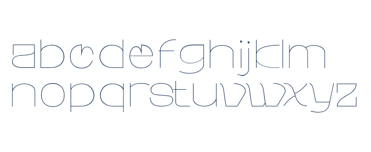 Walting Font Light Regular Lowercase