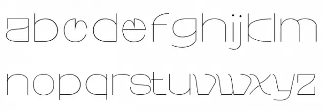 Walting Font Light Regular Шрифта строчной