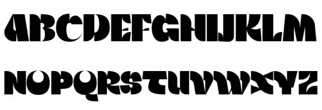 Walting Font Regular 字体 大写