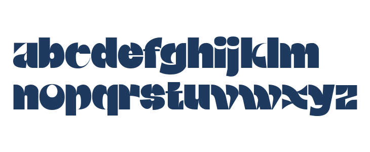 Walting Font Regular Lowercase