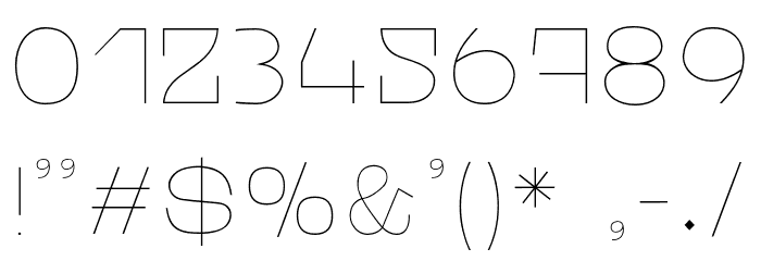 WaltingFont-LightRegular Font OTHER CHARS