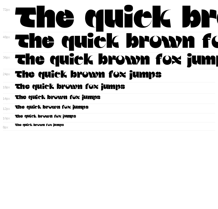 WaltingFont-Regular Waterfall