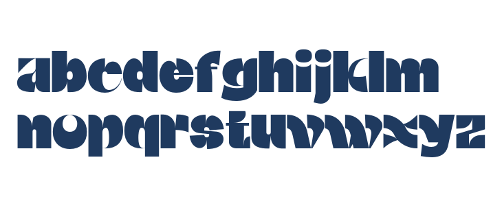 WaltingFont-Regular Lowercase
