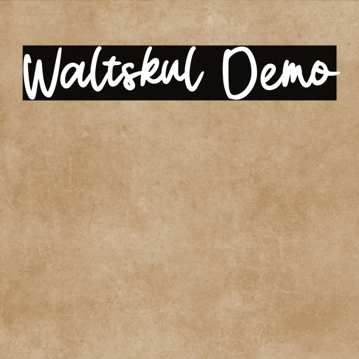 Waltskul Demo Example 2