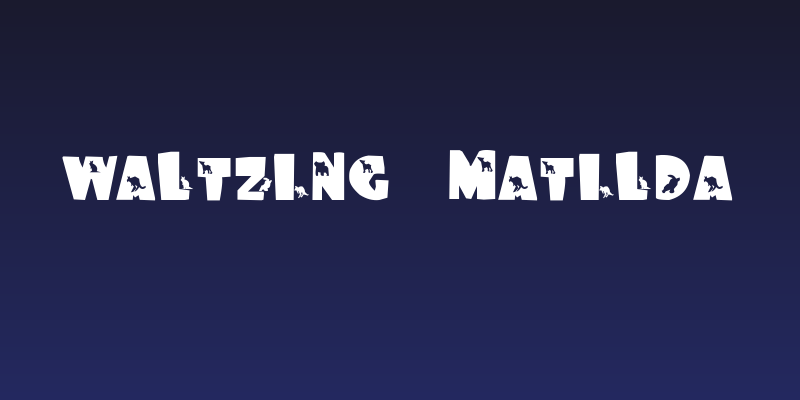 Waltzing Matilda Social Header