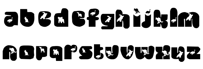 Waltzing Matilda Font LOWERCASE
