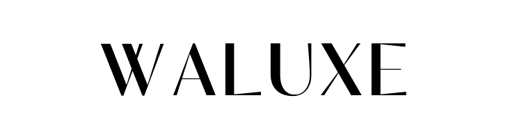 Waluxe  免费字体下载