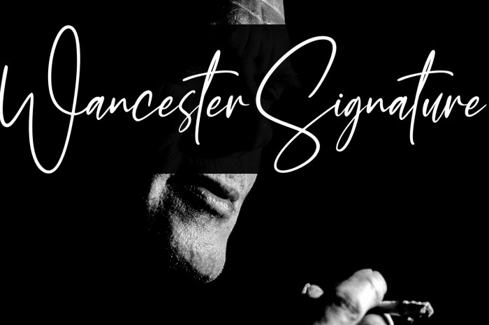 Wancester Signature Example 3