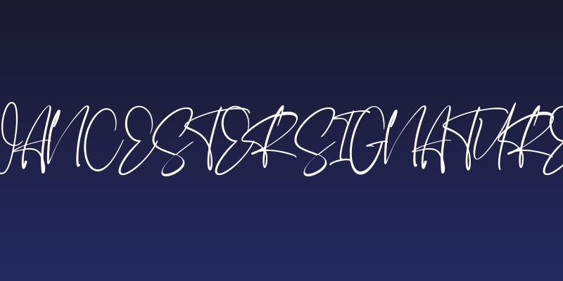 Wancester Signature Social Header