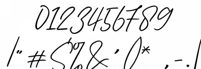 Wanchy Font OTHER CHARS