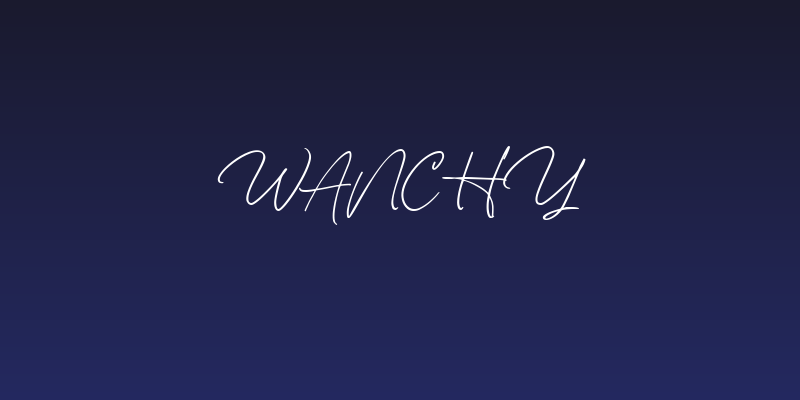 Wanchy Social Header