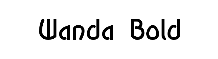Wanda  Bold  免费字体下载
