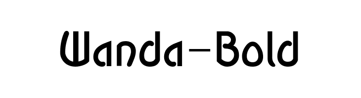 Wanda-Bold  नि: शुल्क फ़ॉन्ट्स डाउनलोड