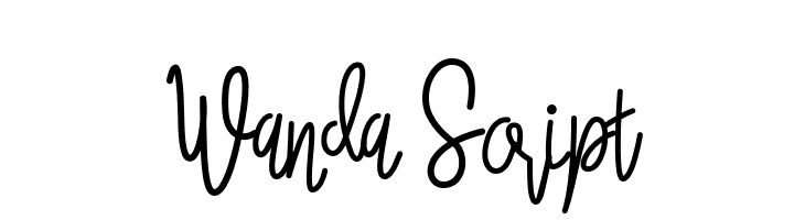 Wanda Script  لخطوط تنزيل