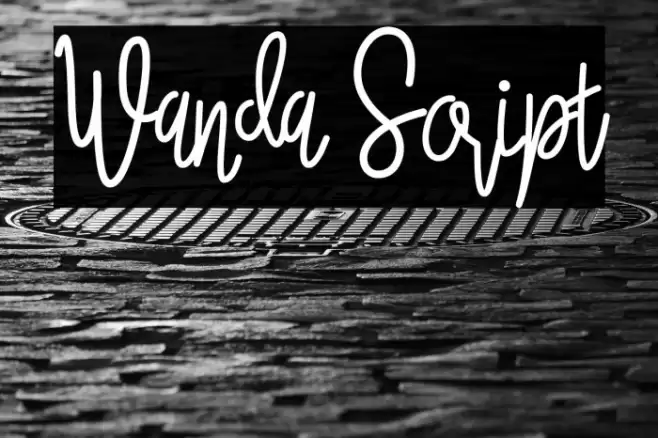 Wanda Script Font examples
