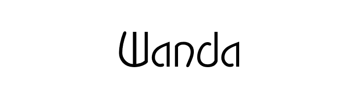 Wanda  font caratteri gratis