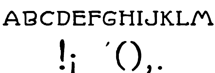 WandaFontRegular Font OTHER CHARS