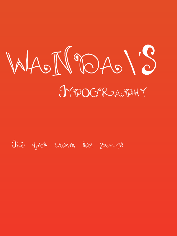 Wanda's Write Poster