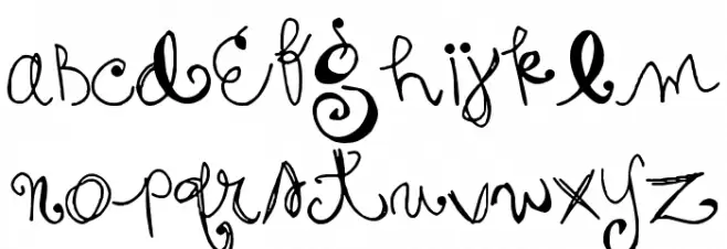 Wanda's Write Fuentes MINÚSCULAS