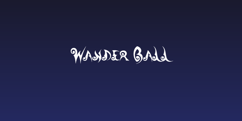 Wander Ball Social Header