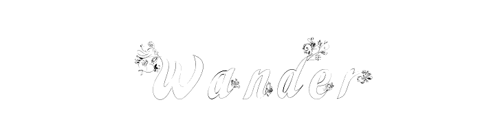 Wander Font