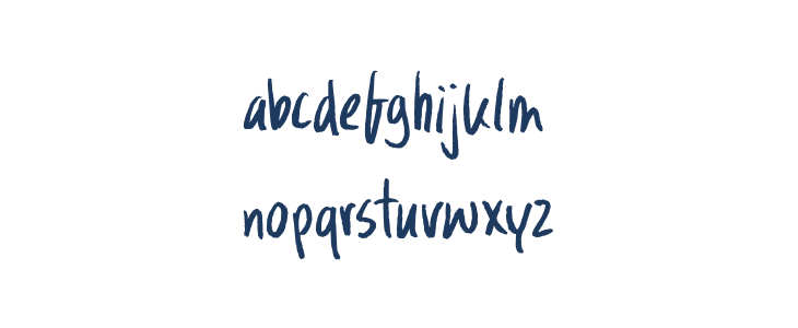 Wandering Pencil DEMO Regular Lowercase