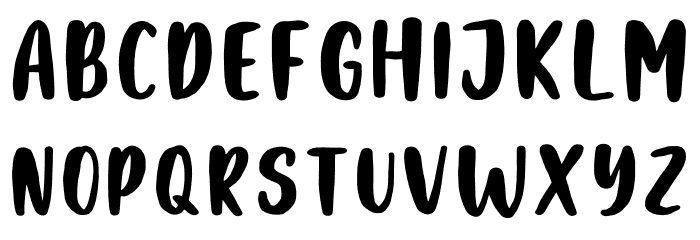 Wanderlust Font LOWERCASE