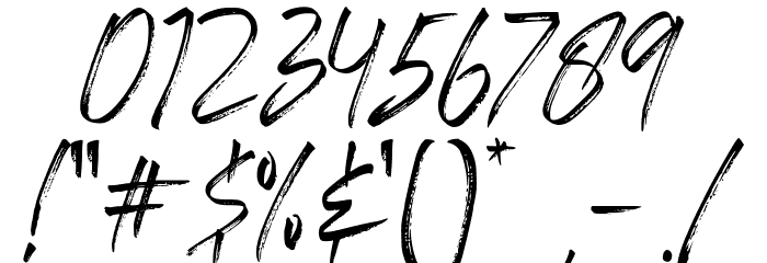Wandhen Font OTHER CHARS