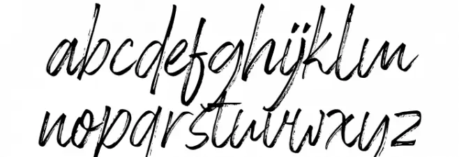 Wandhen خط أحرف صغيرة