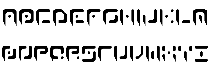 Waning Moon Regular Font LOWERCASE