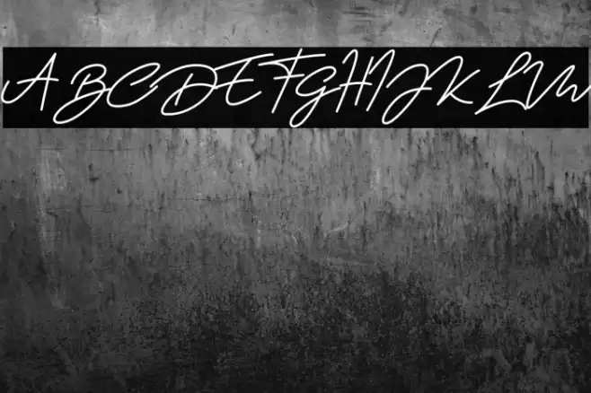 Wanita Cantik Font examples