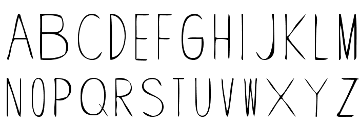 WankHandsPS-Regular Font LOWERCASE