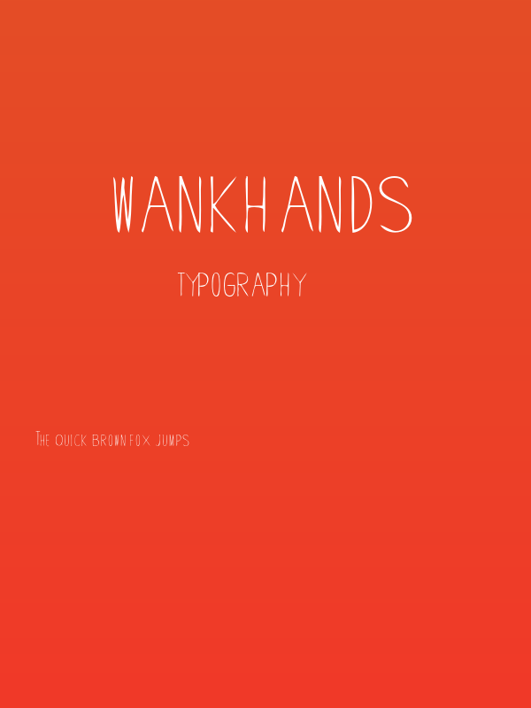 WankHands Poster