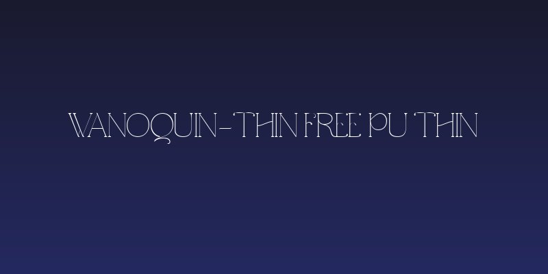 WanoQuin-Thin Free PU Thin Social Header